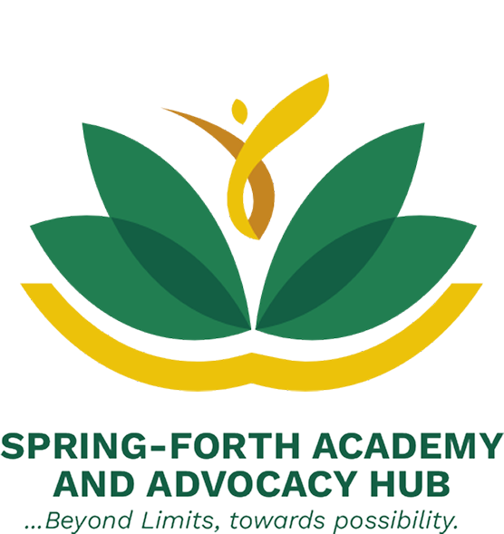 Spring-Forth Academy Logo yellow
